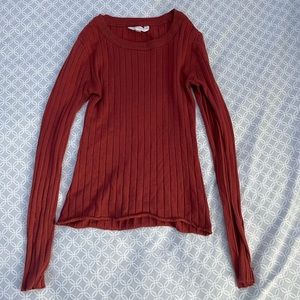 Brown tee